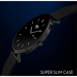 Henry London 智能手錶 HSL004 (黑色和黑色網帶)